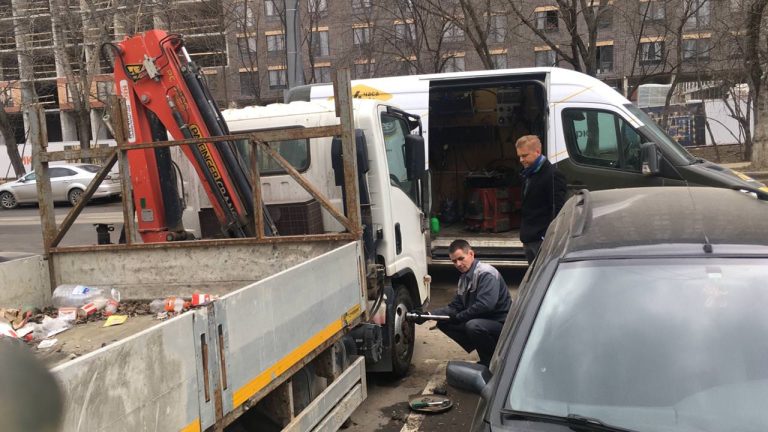 Мобильный грузовой шиномонтаж в Котельниках