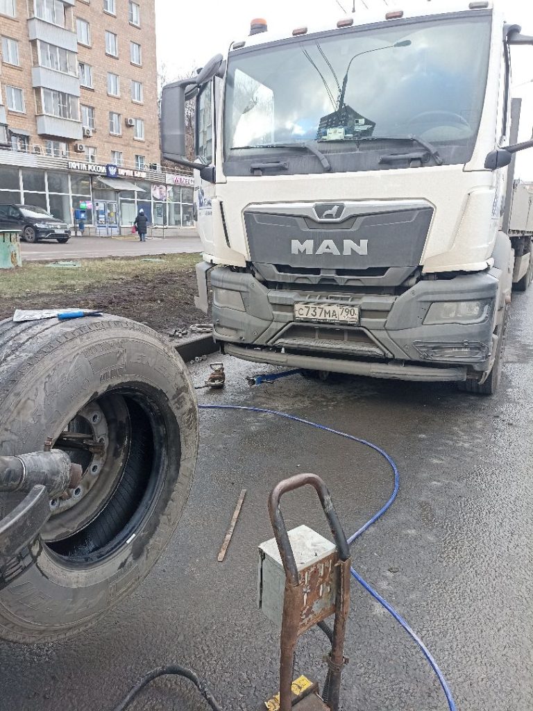 Выездной грузовой шиномонтаж Реутов